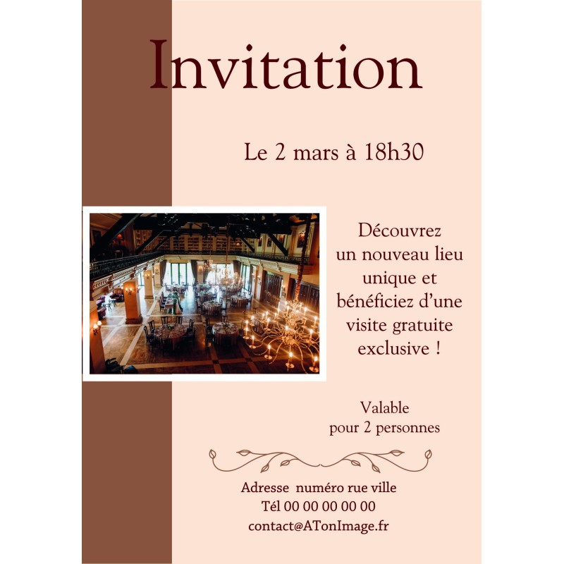 Cartes Personnalisées : Vœux, Invitations & Remerciements / AtonImage.fr