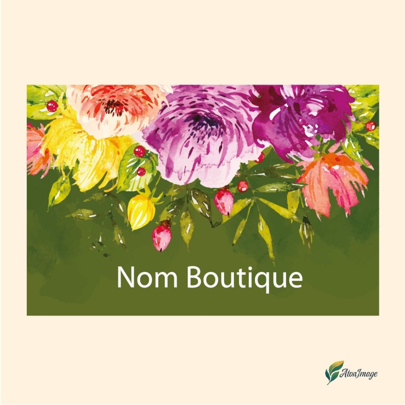 Cartes de Visite Professionnelles | ATonImage – Design Sur Mesure