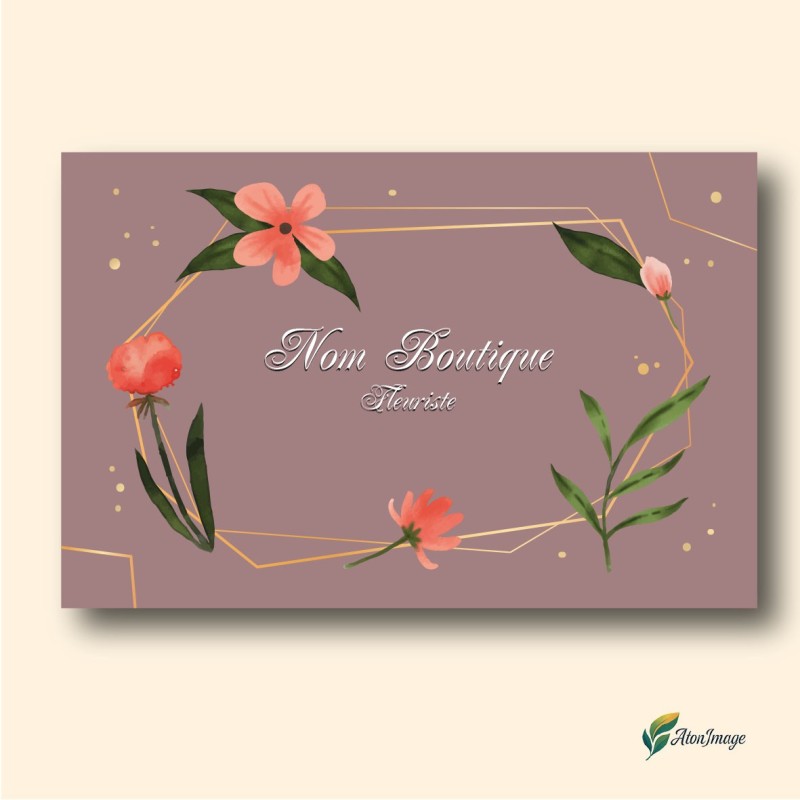 Cartes de Visite Professionnelles | ATonImage – Design Sur Mesure
