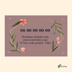Cartes de Visite Professionnelles | ATonImage – Design Sur Mesure
