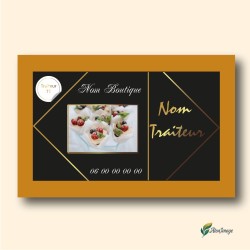 Cartes de Visite Professionnelles | ATonImage – Design Sur Mesure