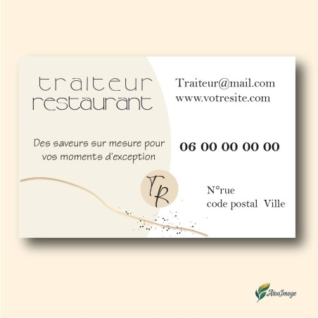 Cartes de Visite Professionnelles | ATonImage – Design Sur Mesure