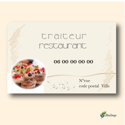 Cartes de Visite Professionnelles | ATonImage – Design Sur Mesure