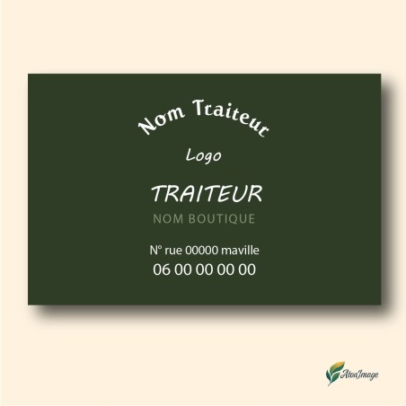Cartes de Visite Professionnelles | ATonImage – Design Sur Mesure
