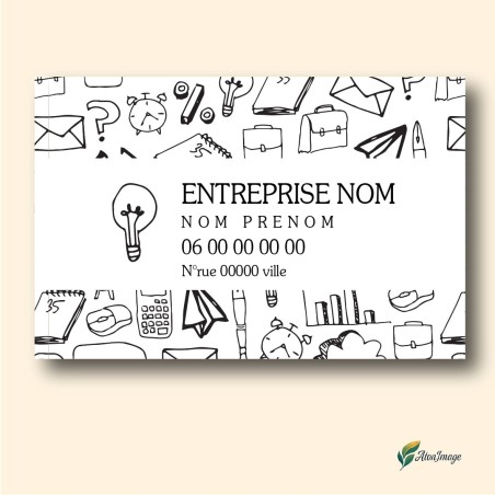 Cartes de Visite Professionnelles | ATonImage – Design Sur Mesure