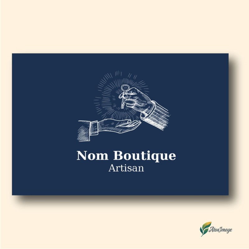 Cartes de Visite Professionnelles | ATonImage – Design Sur Mesure