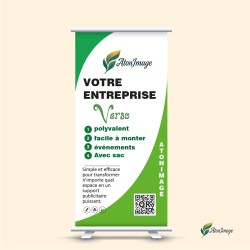 Roll-Up Classe double face avec structure