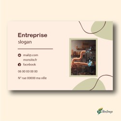 Cartes de Visite Professionnelles | ATonImage – Design Sur Mesure