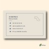 Cartes de Visite Professionnelles | ATonImage – Design Sur Mesure