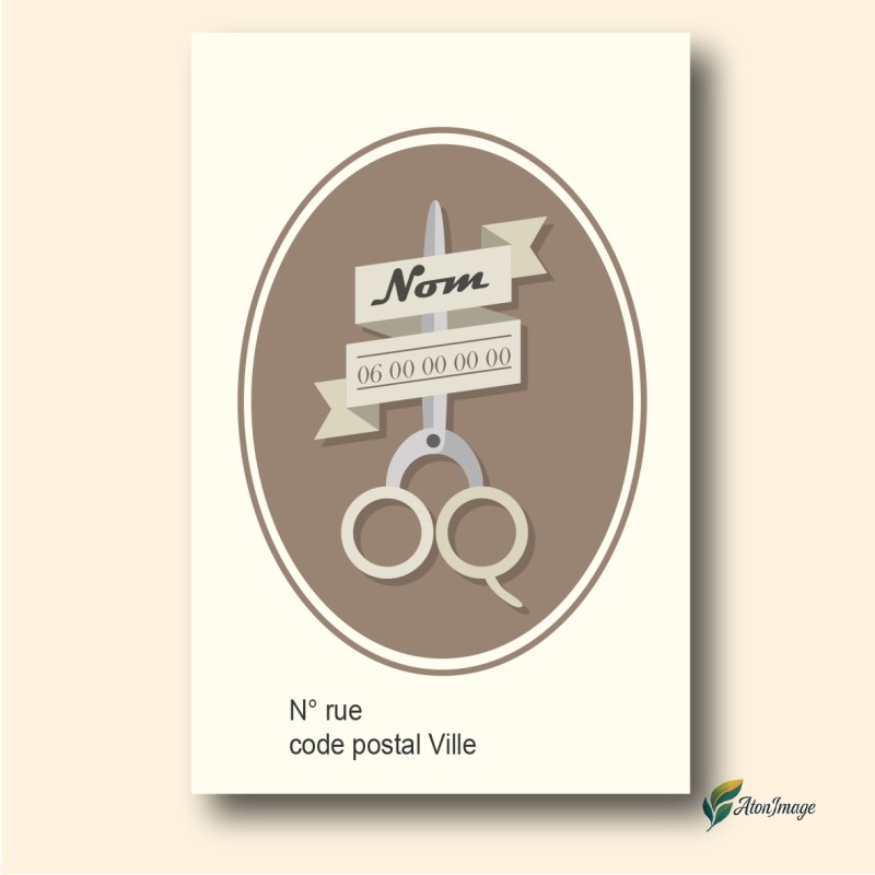 Cartes de Visite Professionnelles | ATonImage – Design Sur Mesure