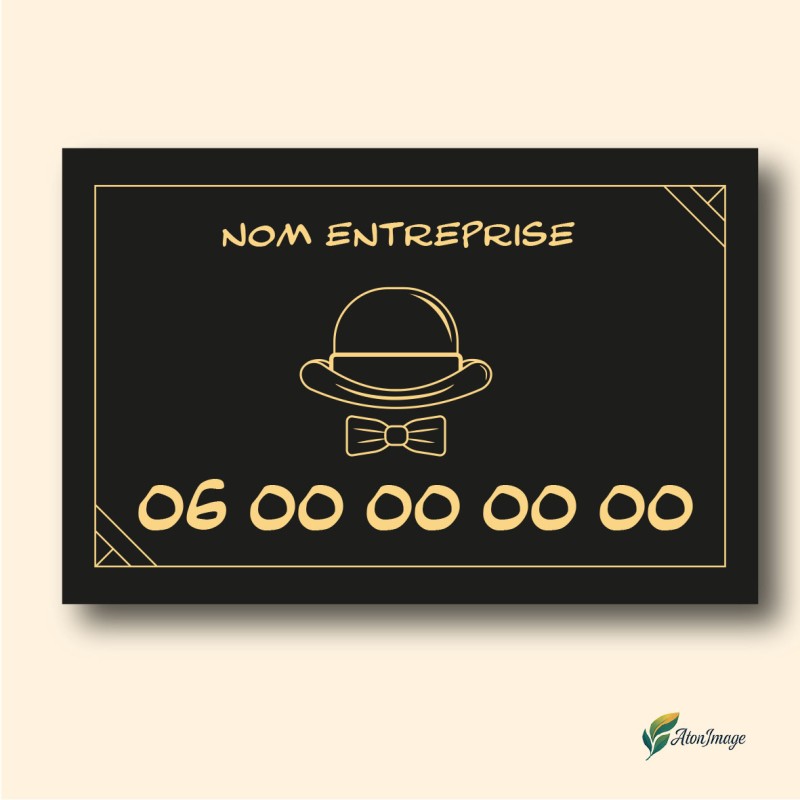 Cartes de Visite Professionnelles | ATonImage – Design Sur Mesure
