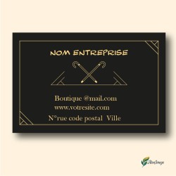 Cartes de Visite Professionnelles | ATonImage – Design Sur Mesure