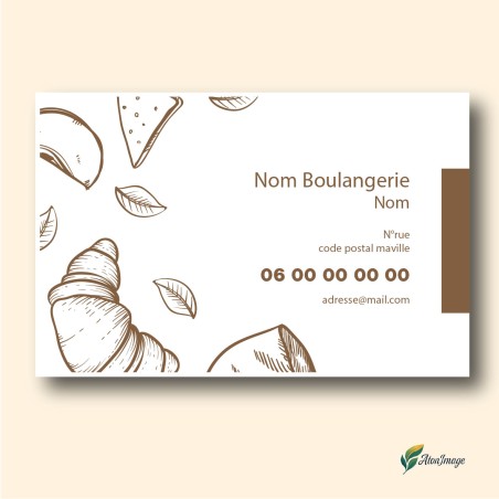 Cartes de Visite Professionnelles | ATonImage – Design Sur Mesure