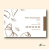 Cartes de Visite Professionnelles | ATonImage – Design Sur Mesure