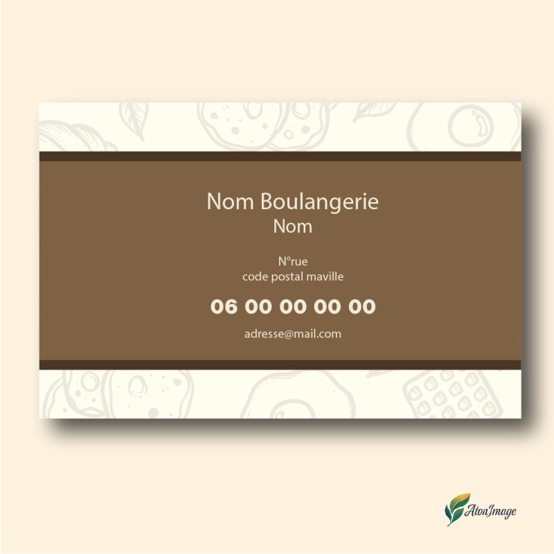 Cartes de Visite Professionnelles | ATonImage – Design Sur Mesure