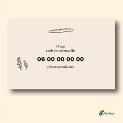 Cartes de Visite Professionnelles | ATonImage – Design Sur Mesure