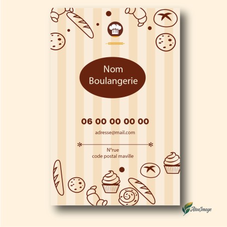 Cartes de Visite Professionnelles | ATonImage – Design Sur Mesure