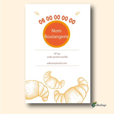Cartes de Visite Professionnelles | ATonImage – Design Sur Mesure