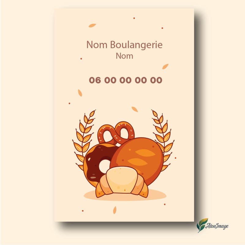 Cartes de Visite Professionnelles | ATonImage – Design Sur Mesure