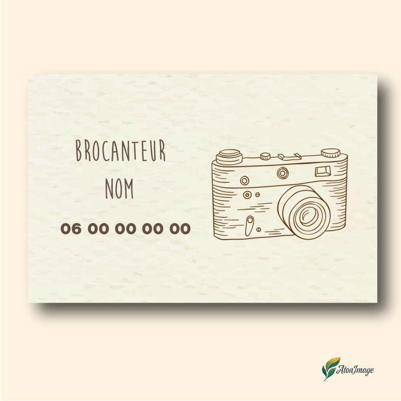 Cartes de Visite Professionnelles | ATonImage – Design Sur Mesure