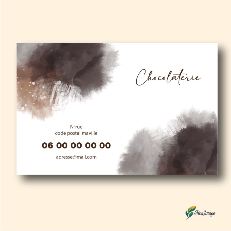 Cartes de Visite Professionnelles | ATonImage – Design Sur Mesure