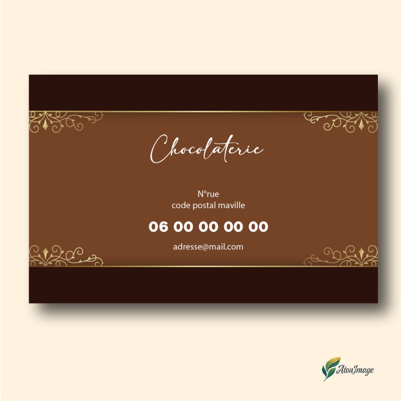 Cartes de Visite Professionnelles | ATonImage – Design Sur Mesure