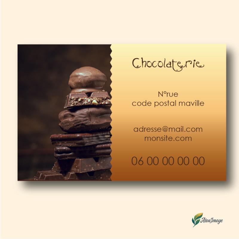 Cartes de Visite Professionnelles | ATonImage – Design Sur Mesure