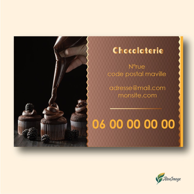 Cartes de Visite Professionnelles | ATonImage – Design Sur Mesure
