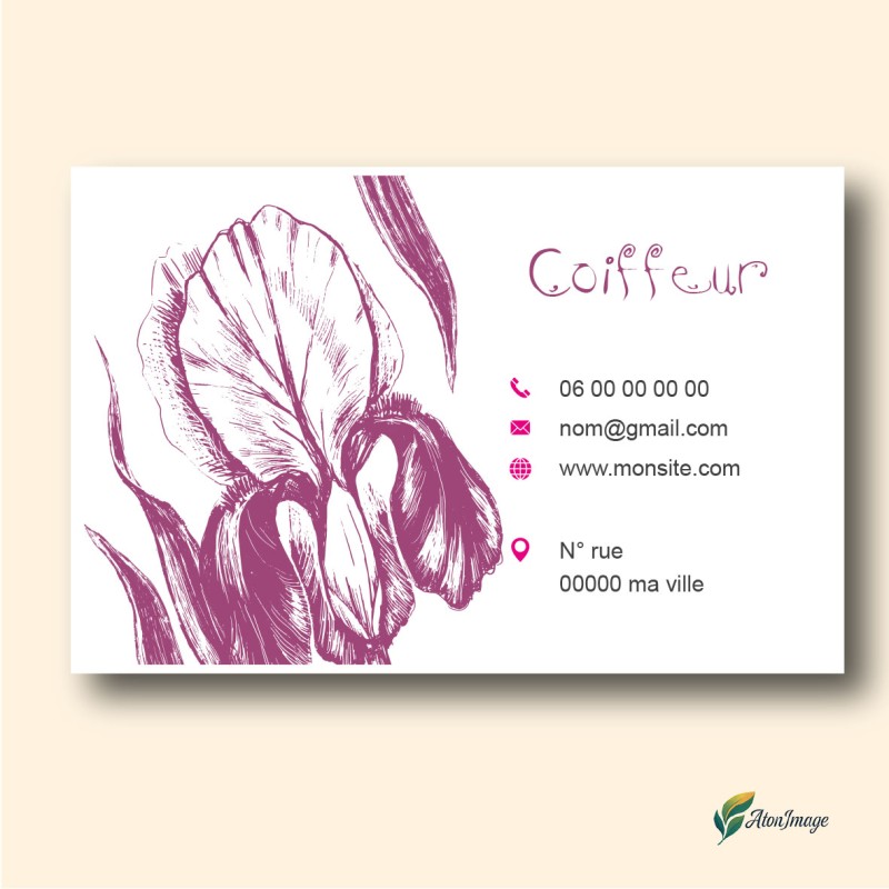 Cartes de Visite Professionnelles | ATonImage – Design Sur Mesure