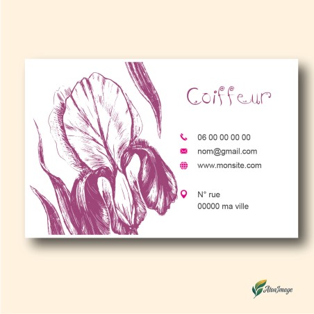 Cartes de Visite Professionnelles | ATonImage – Design Sur Mesure