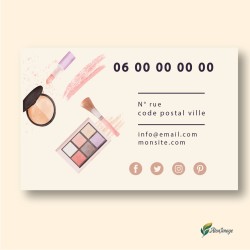 Cartes de Visite Professionnelles | ATonImage – Design Sur Mesure