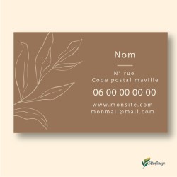 Cartes de Visite Professionnelles | ATonImage – Design Sur Mesure