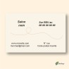 Cartes de Visite Professionnelles | ATonImage – Design Sur Mesure