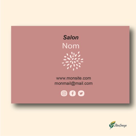 Cartes de Visite Professionnelles | ATonImage – Design Sur Mesure