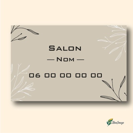 Cartes de Visite Professionnelles | ATonImage – Design Sur Mesure