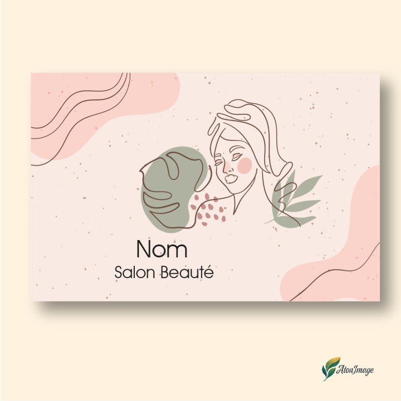 Cartes de Visite Professionnelles | ATonImage – Design Sur Mesure