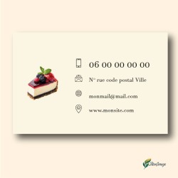 Cartes de Visite Professionnelles | ATonImage – Design Sur Mesure
