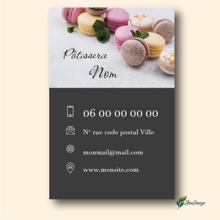 Cartes de Visite Professionnelles | ATonImage – Design Sur Mesure