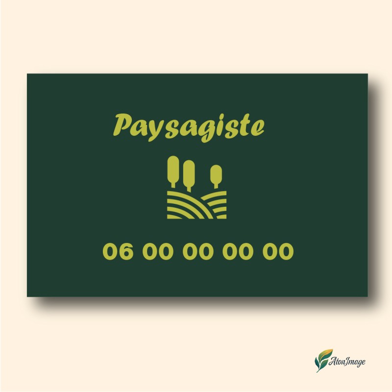Cartes de Visite Professionnelles | ATonImage – Design Sur Mesure