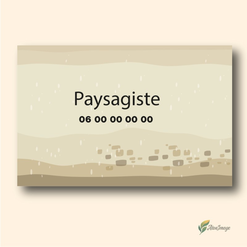 Cartes de Visite Professionnelles | ATonImage – Design Sur Mesure