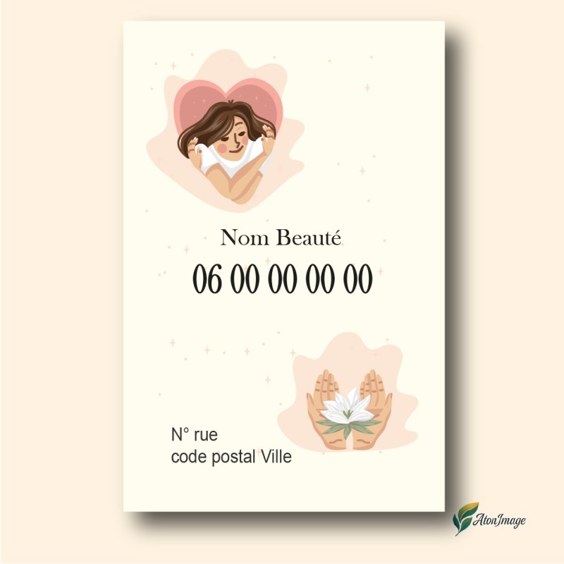 Cartes de Visite Professionnelles | ATonImage – Design Sur Mesure
