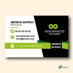 Cartes de Visite Professionnelles | ATonImage – Design Sur Mesure