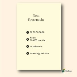 Cartes de Visite Professionnelles | ATonImage – Design Sur Mesure