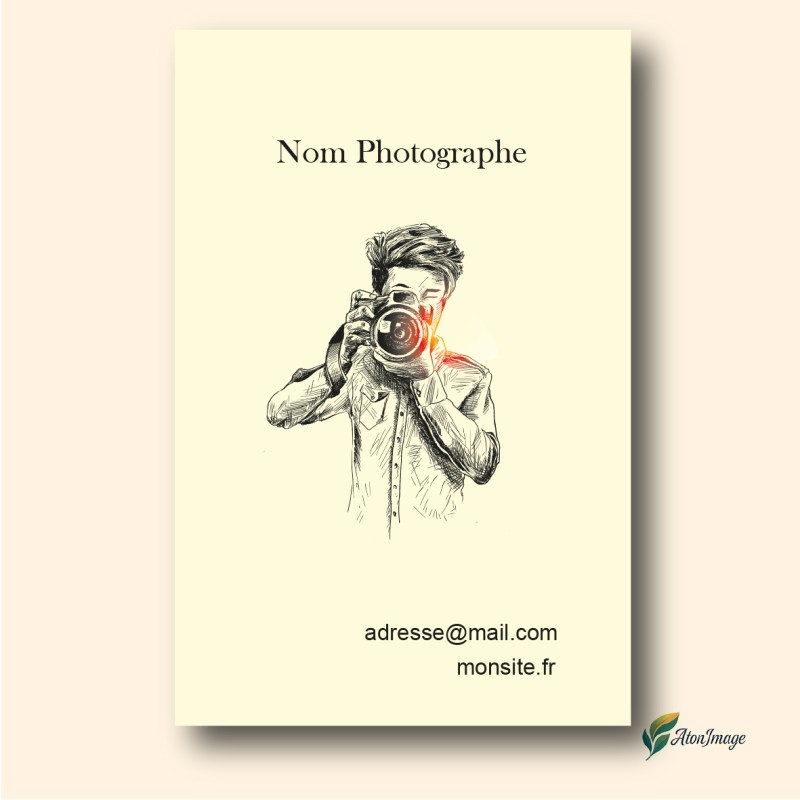 Cartes de Visite Professionnelles | ATonImage – Design Sur Mesure