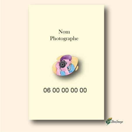 Cartes de Visite Professionnelles | ATonImage – Design Sur Mesure