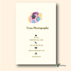 Cartes de Visite Professionnelles | ATonImage – Design Sur Mesure