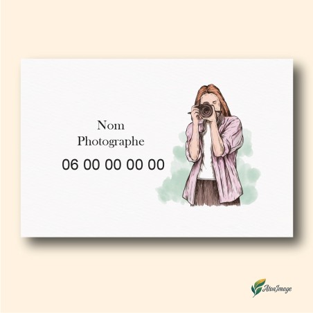 Cartes de Visite Professionnelles | ATonImage – Design Sur Mesure