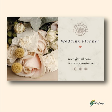 Cartes de Visite Professionnelles | ATonImage – Design Sur Mesure