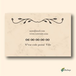 Cartes de Visite Professionnelles | ATonImage – Design Sur Mesure
