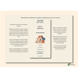 Calendriers A4 recto/verso